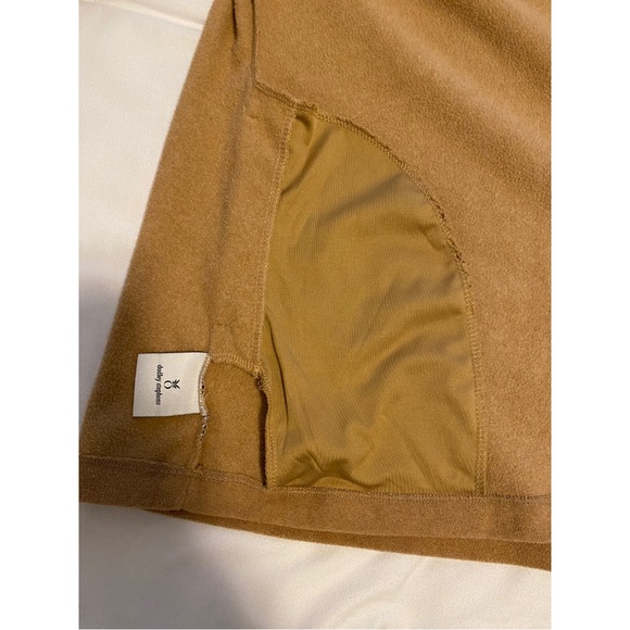 Dudley Stephens Cobble Hill Turtleneck - Camel Small - Picture 7 of 10